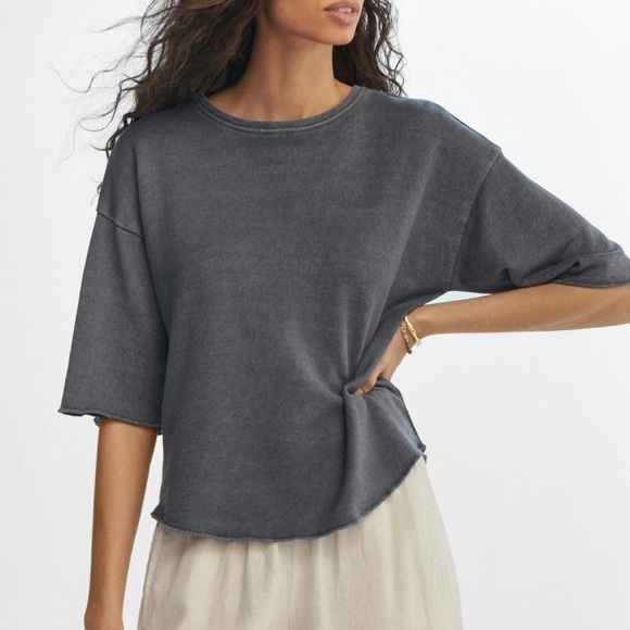 Wrap London Loopback T-shirtHemp & organic cotton Size 4 US - Picture 4 of 15